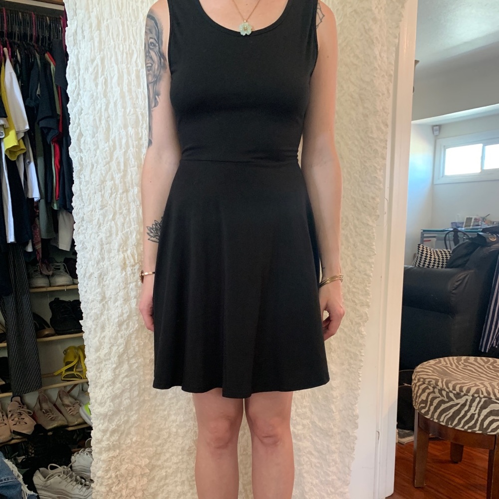 Black dress, size small